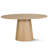  60" Solid Wood Round Pedestal Dining Table-97817446