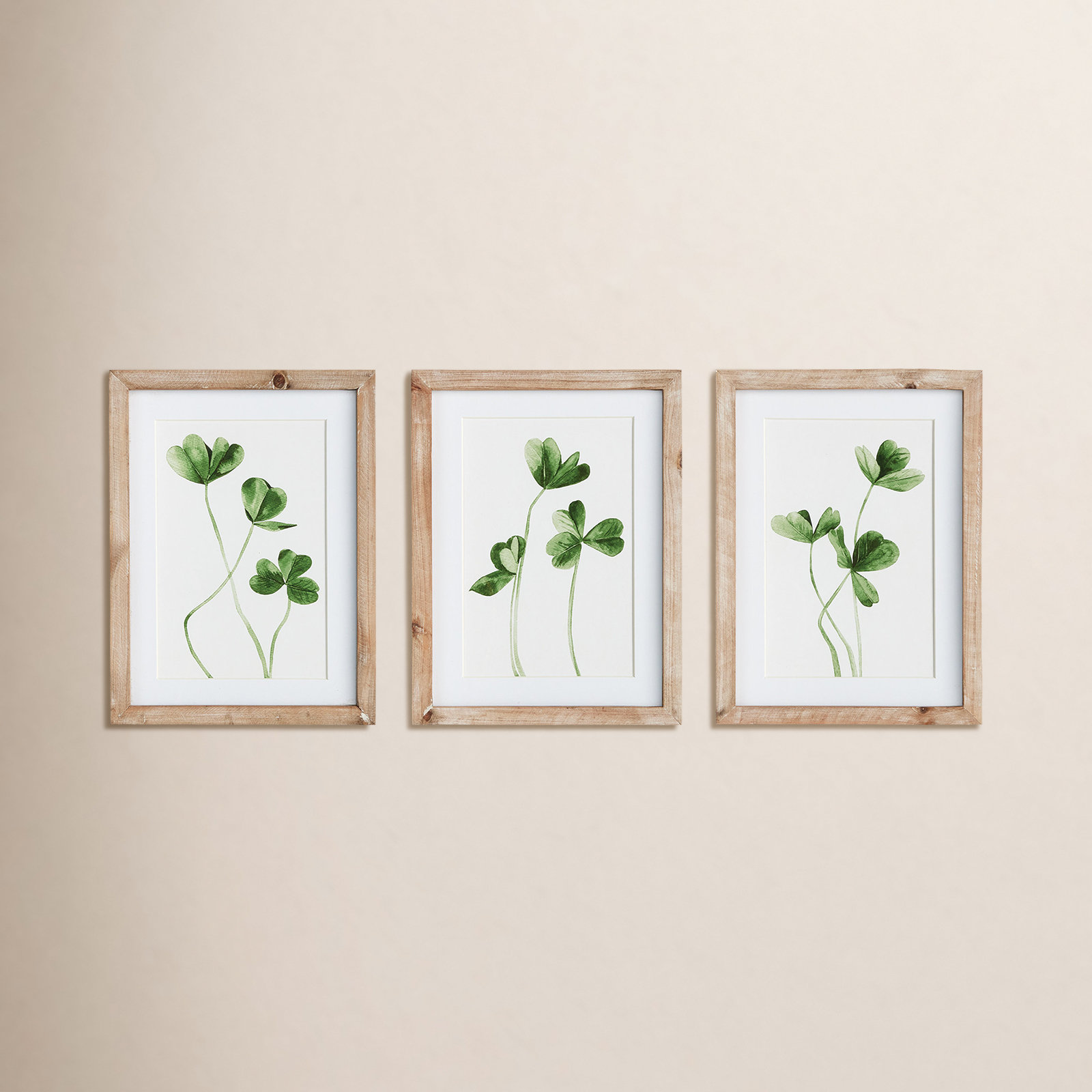 Clover Cuttings Petite Prints, Set of 3