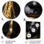 «Black and Gold Feminine Essence Portrait 1», art mural en métal-101155863
