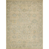 Verano Hand-knotted New Zealand Wool, Ivory/Silver Area Rug