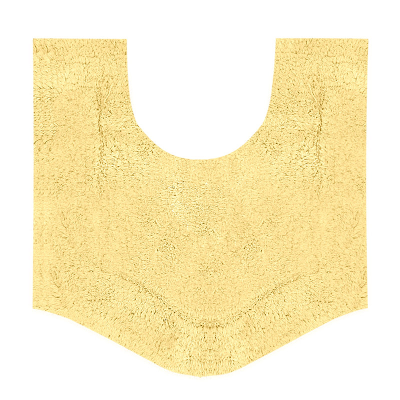 Morissette 100% Cotton Contour Mat 20"x20", Butter