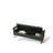 67.91" Velvet Storage Soft Bench With Armrests-1152582381