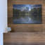 Mur en métal Latitude Run® «Lagoon In Boston Public Garden» par Rick Berk-1681463896
