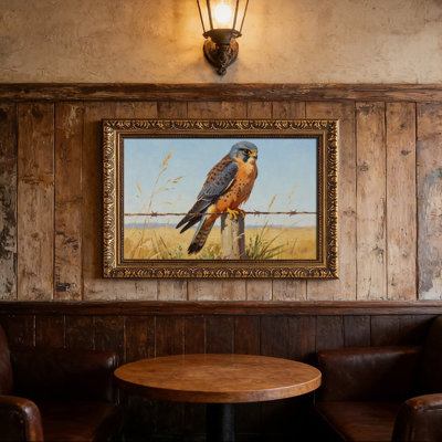Cadre mural Kestrel Barbed WireOrnate Vintage