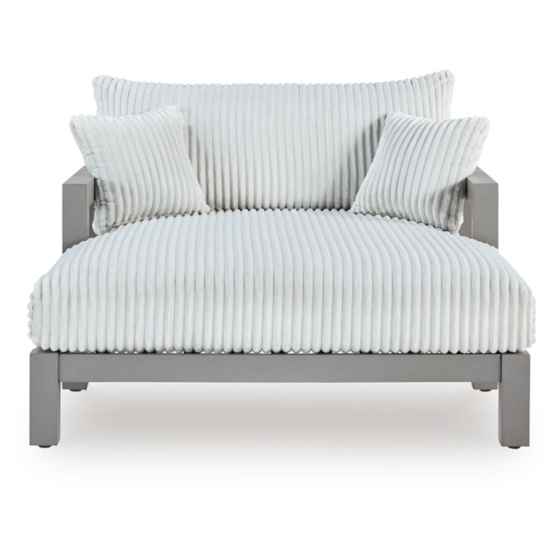 Allister Outdoor Chaise Lounge With Cushion