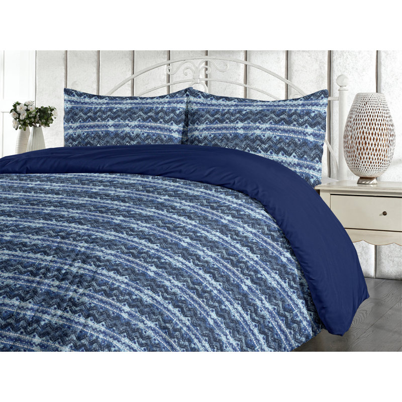 Donae Duvet Cover, Twin Duvet Cover + 1 Standard Sham