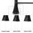 Matte Black Kitchen Faucet With Pull-Down , Stainless Steel Body, Corrosion Treatment, 360 Rotating Nozzle For Simple Water Reach Structure, Dirt- Coating, Convenient Use