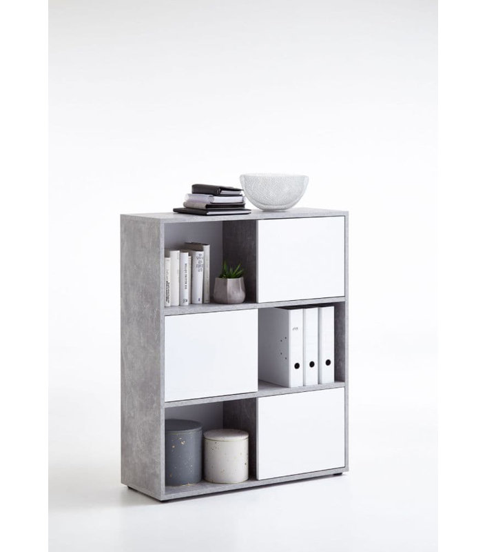 Annajane 111cm H x 90cm W Cube Bookcase