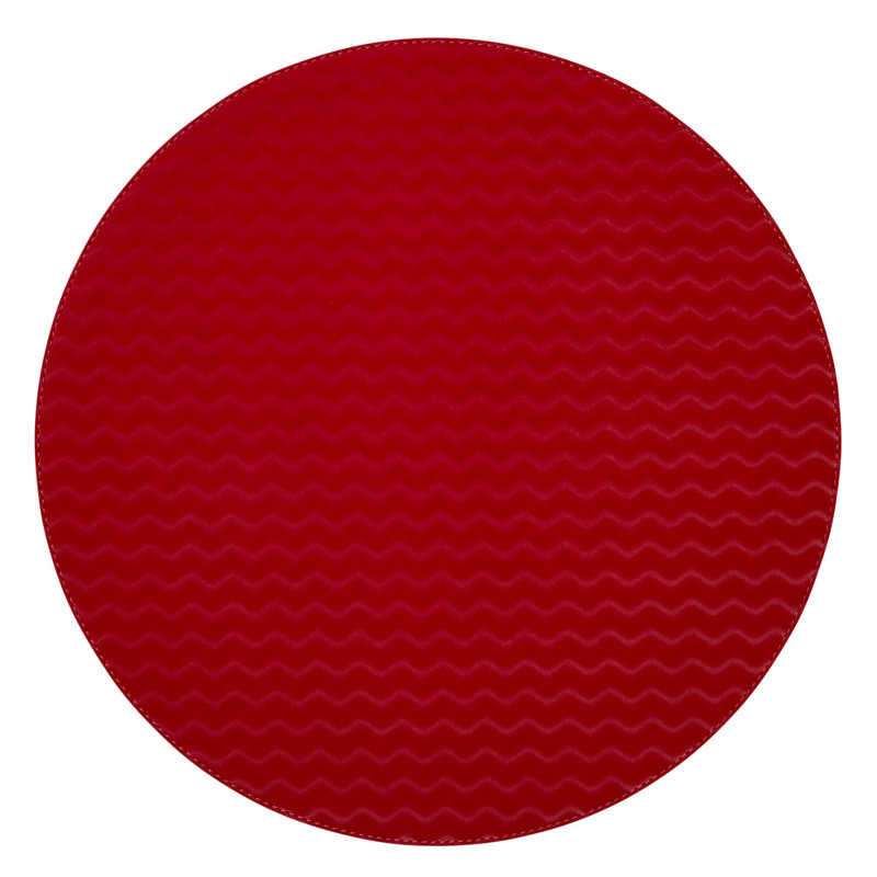 Ensemble de napperons 4 pièces Tilde, Rouge / bleu marine