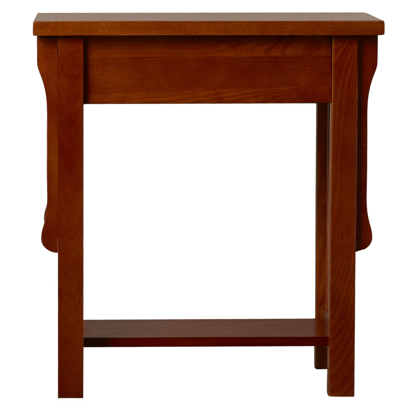 Hanning 24'' W Solid Wood Nightstand