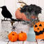 Lot de 10 roses noires artificielles avec œil, tiges de roses artificielles pour Halloween, roses gothiques à longues tiges pour la décoration de la maison, des fêtes et des cimetières.