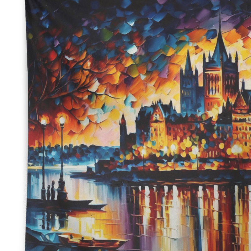 Polyester Tapestry, 32" H x 39" W