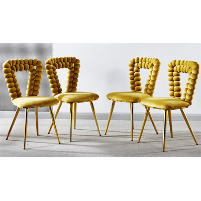 Upholstered Dining Chairs Set of 4,Kitchen Chairs,Side Chairs
