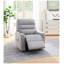 Fauteuil inclinable électrique en cuir Freddie