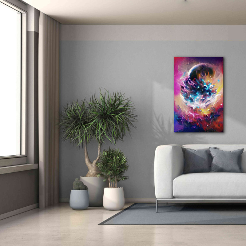 «The Merger» par David Manlove, estampe numérique sur toile, 18 po x 26 po, H 40 po x l 26 po x P 1,5 po