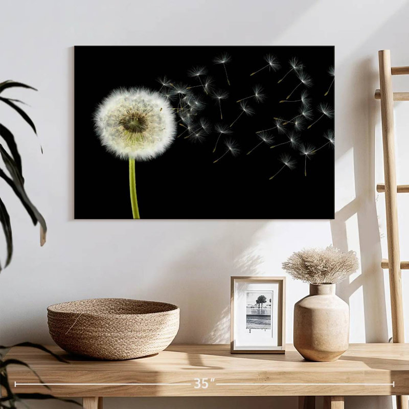 Harnek Fluffy Dandelion, 16" H x 24" W