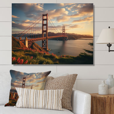" Golden Hour At The Golden Gate I "
