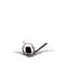 Taste-huile Stainless Steel Single Oil / Vinegar Cruet