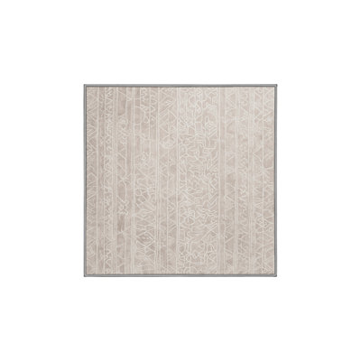 Tapis gris lavable à la machine