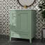 Ensemble de meuble-lavabo 24 po avec lavabo en céramique et tablette réglable, armoire de rangement avec séparateurs amovibles