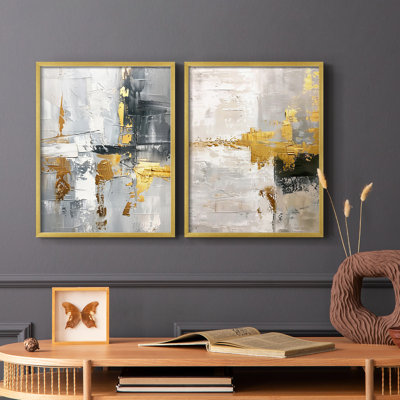 ABSTRACT Series CDLXXXVII-Premium Framed Print -Ready to Hang - No Nails Required - No Nails Required