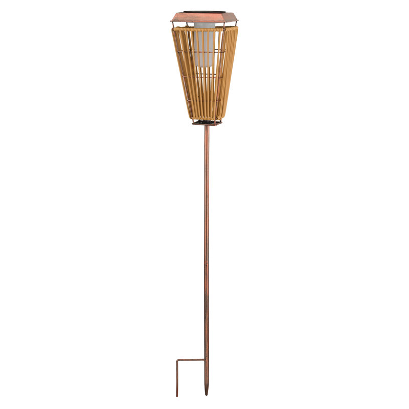 Wicker Solar Stake - Funnel