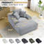 Méridienne surdimensionnée surdimensionnée Cozy Cloud Couch-364727480