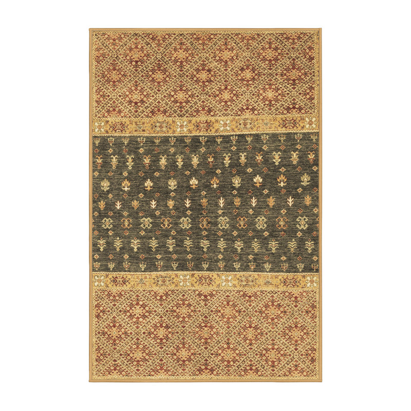 Oriental Indoor Rug, Rectangle 3' x 5'
