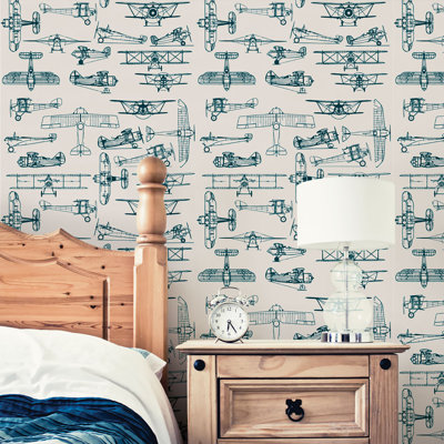 Chugwater Paintable Peel and Stick Wallpaper Tile