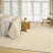 DKNY Pure Rows 9'9" x 13'9" Ivory Beige Farmhouse Indoor Rug-124267060-124267066