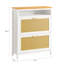 12 Pair Flip Down Shoe Storage
