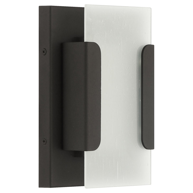 Dannii Steel Wall Light, 8" H x 6" W x 2.5" D