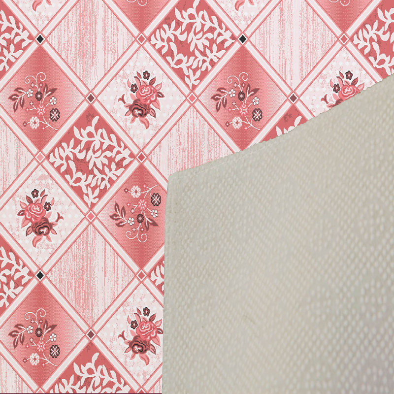 Tapis de haute qualité imprimé en 3D (2,6 x 4,0 pi), 100% polyester, d'une hauteur de poils de 0,3 po | Pois antibactérien et antidérapant en feutre de PVC | Lavable à la machine, conception élégante pour le salon, la chambre à coucher et le bureau