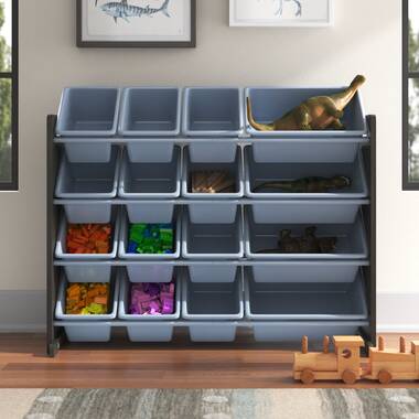 SoBuy KMB59-W, Children Kids Toy Storage Box Organizer Storage