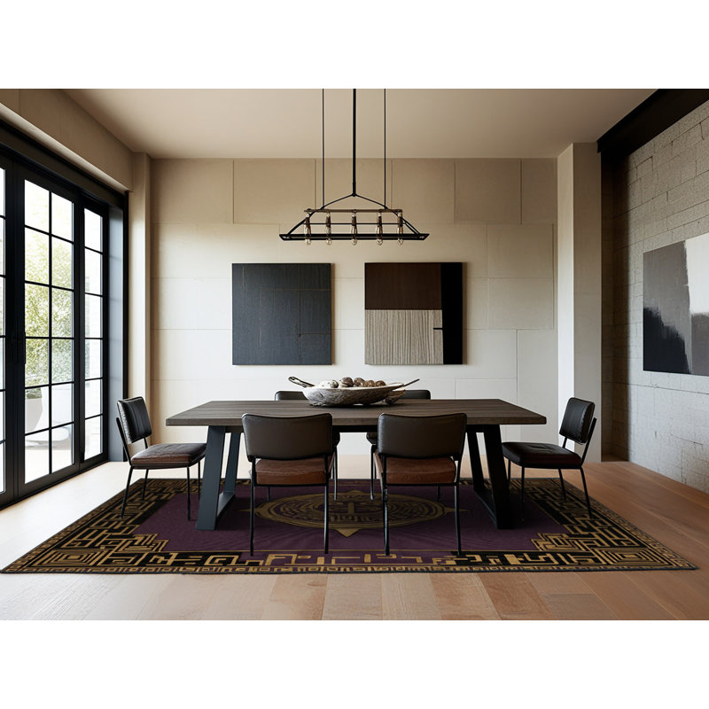 Classic Mosaic Rug, Rectangle 6' x 9'