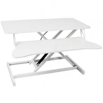 Adjustable Height Standing Laptop Desk,Adjustable Sit To Stand Up Workstation With Keyboard Tray
