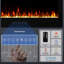 YODOLLA Black Electric Fireplace Insert-109700456