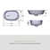 Barcelona Matte White Oval Undermount Bathroom Sink with Overflow
