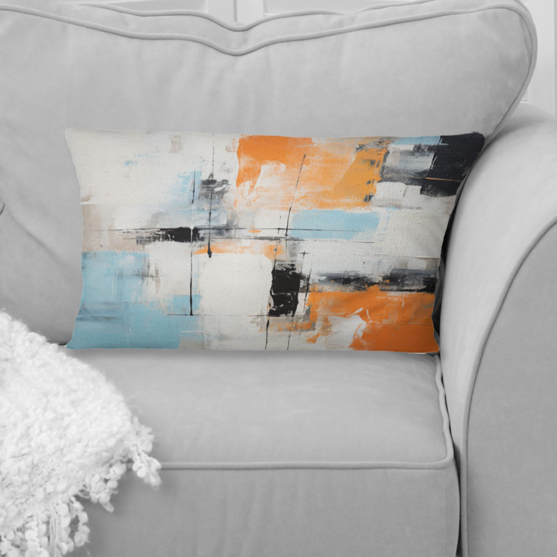 Coussin décoratif cubiste