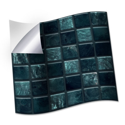 5.91 in. W x 5.91 in. L Fireplace Surround Peel and Stick Mosaic Tile