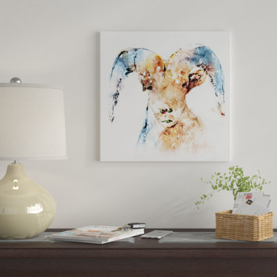 " Watercolour Ram " by Edward Selkirk