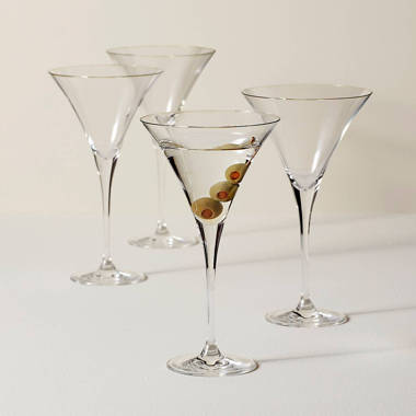 Mikasa Cheers Martini Glass, 10-Ounce, Set of 4, 4 PC, multi/none –  Advanced Mixology