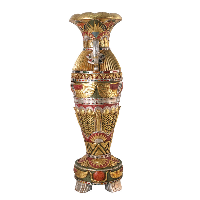 Temple of Luxor Floor Vase
