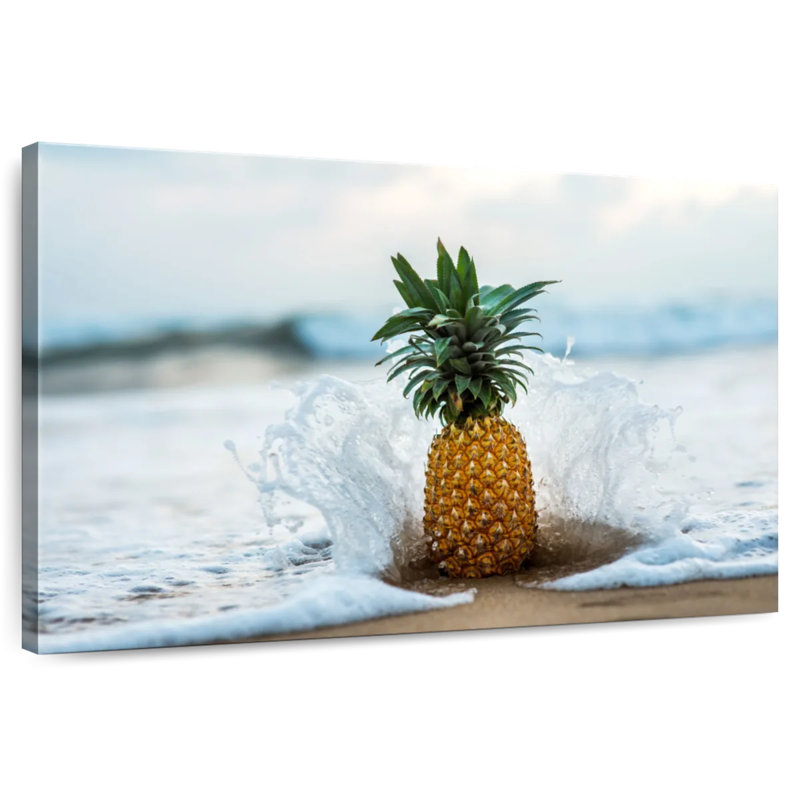 Yarlin Pineapple Splash, 8" H x 12" W