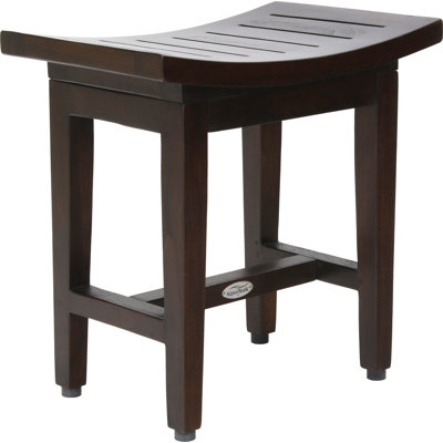 Maluku™ Lotus Patented Mocha Shield Shower Bench
