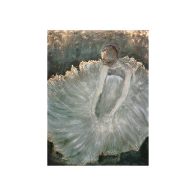 «Dancer at Rest» par Beverly Fuller - peinture sur toile tendue