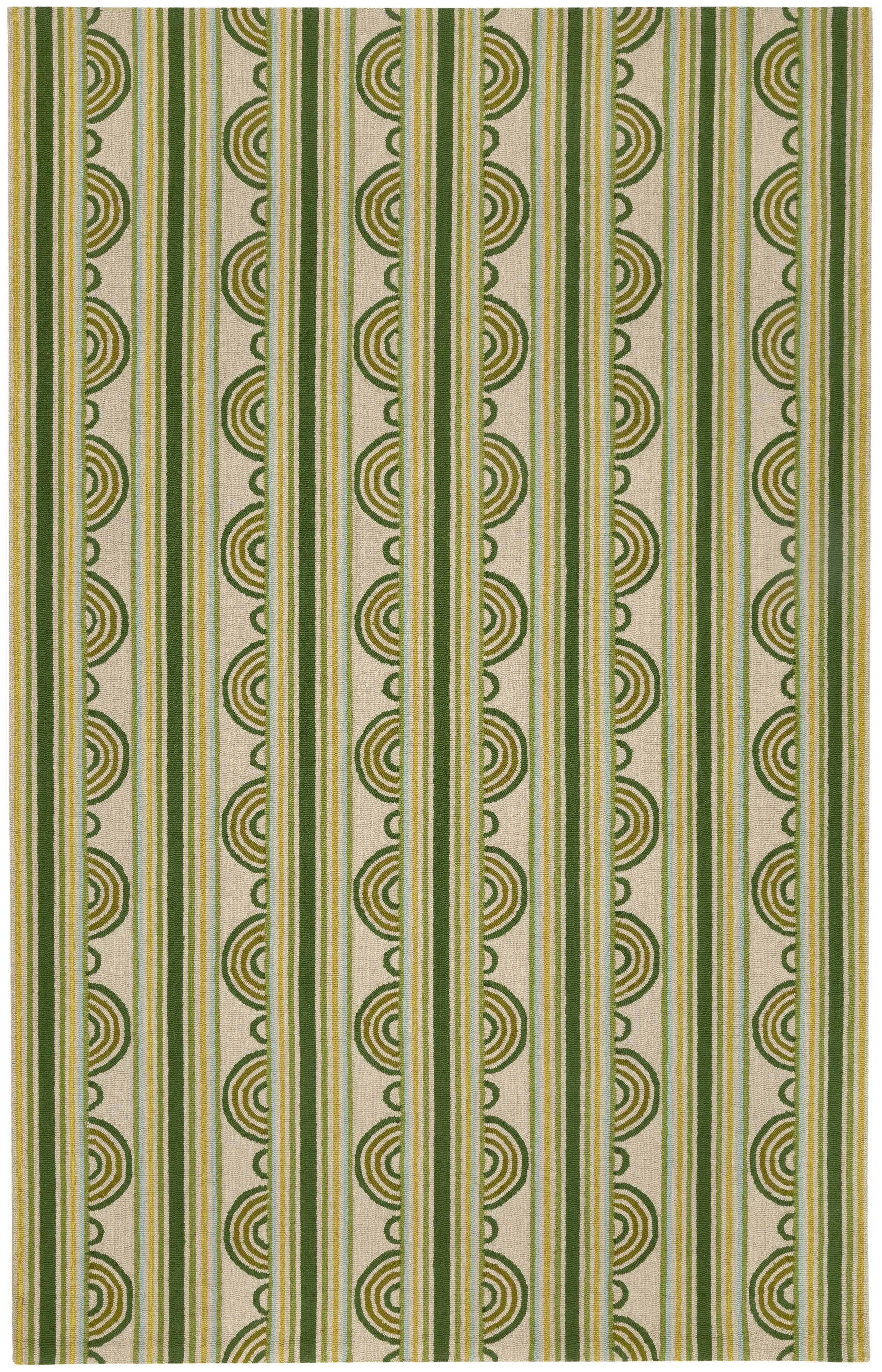 Micro Gold Button Rug Texture Dash and Albert Rugs Button Olive Hand Micro Hooked Wool Rug | Perigold