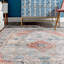 Tapis beige / bleu Matahpi-755113416