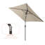 Parasol de marché carré Rinesh-1577955549