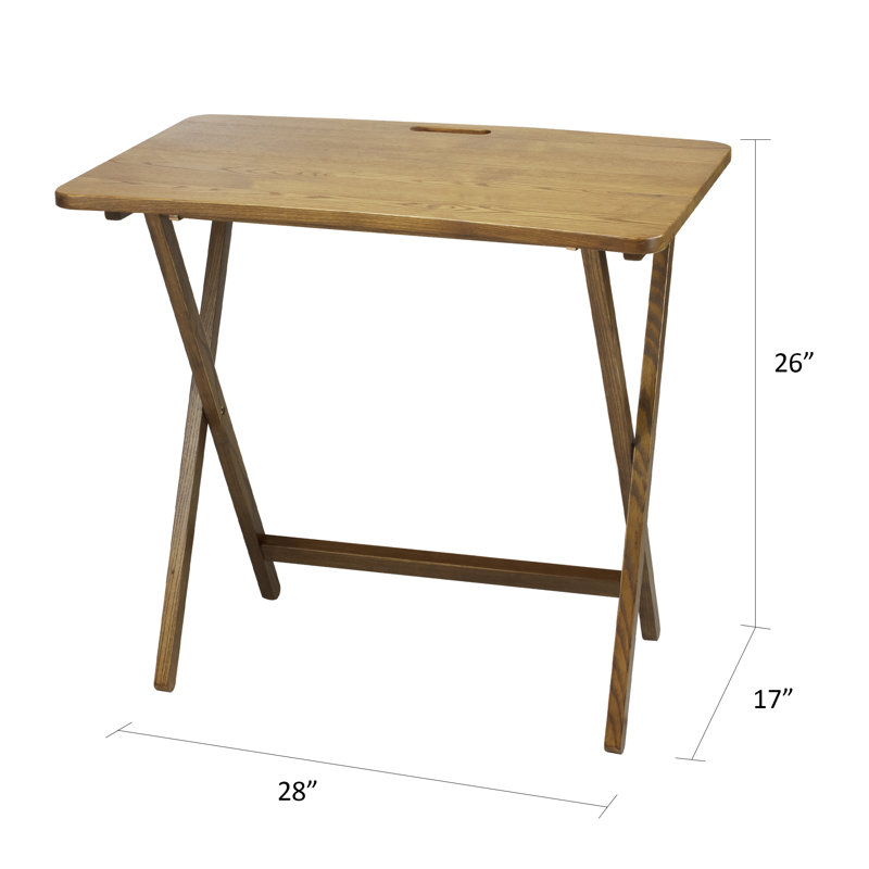 Table pliante portative, Marron clair